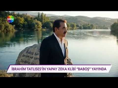 İbrahim tatlıses'in yapay zeka klibi 'baboş' yayında
