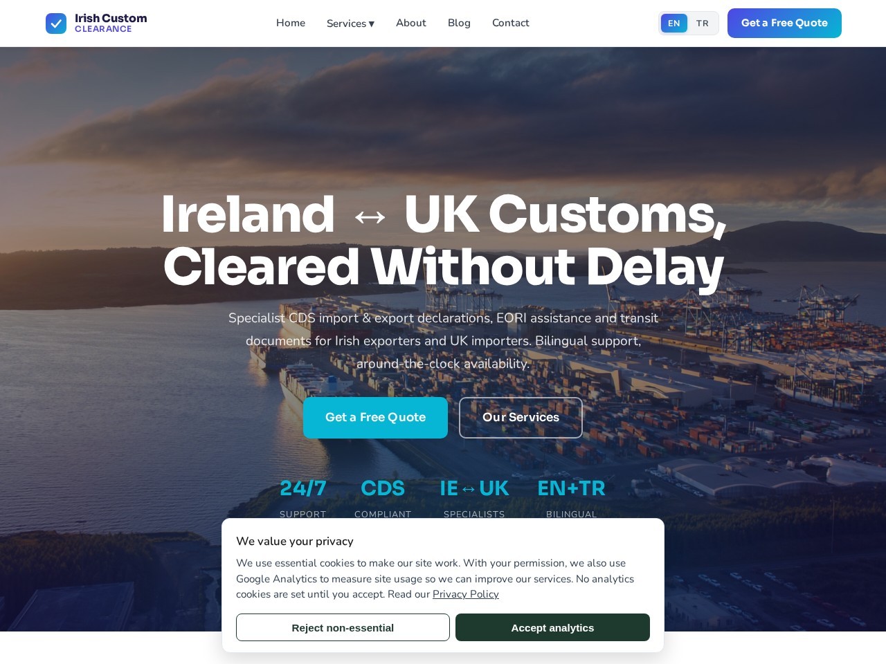 irishcustomclearance.com