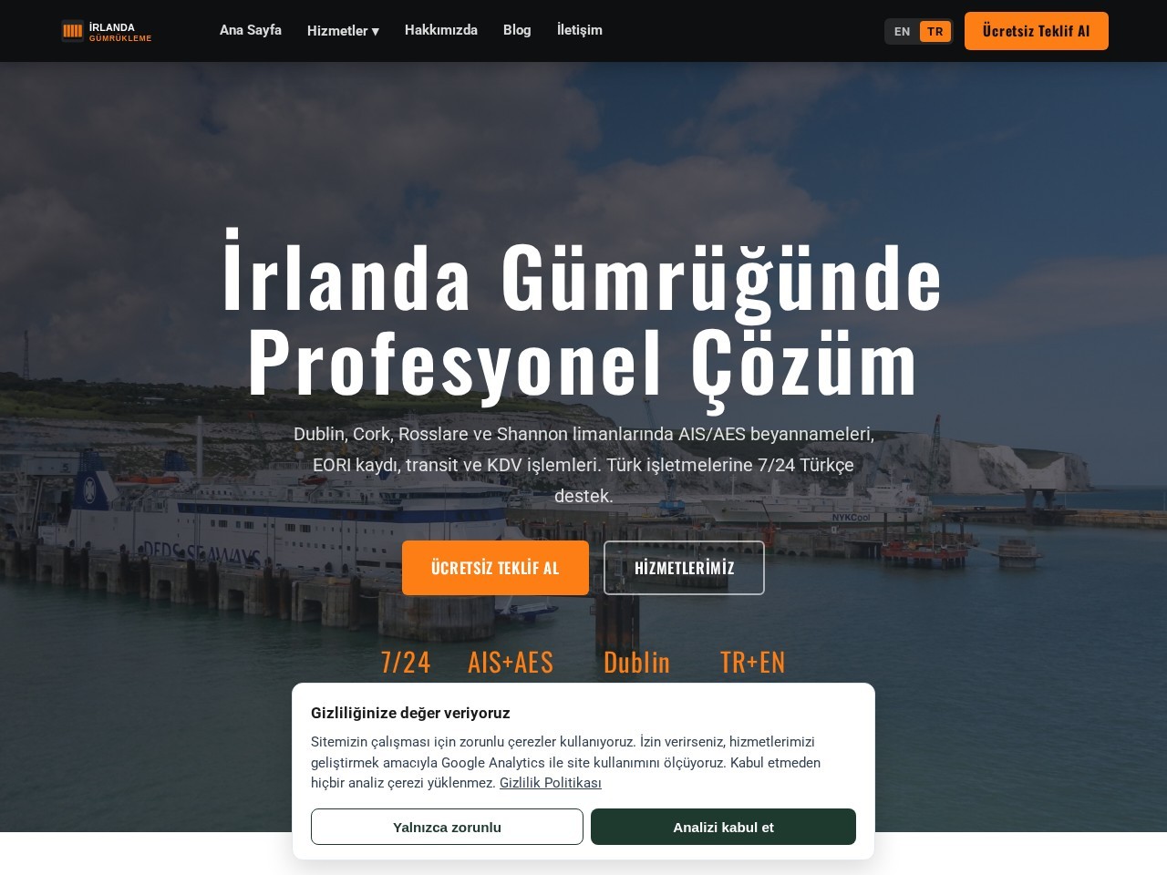 irlandagumrukleme.com